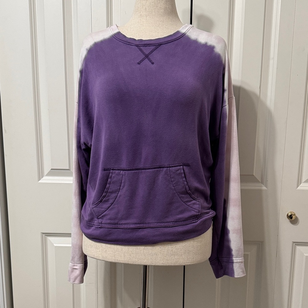 Vibrant Ombré Purple Women's Sweatshirt